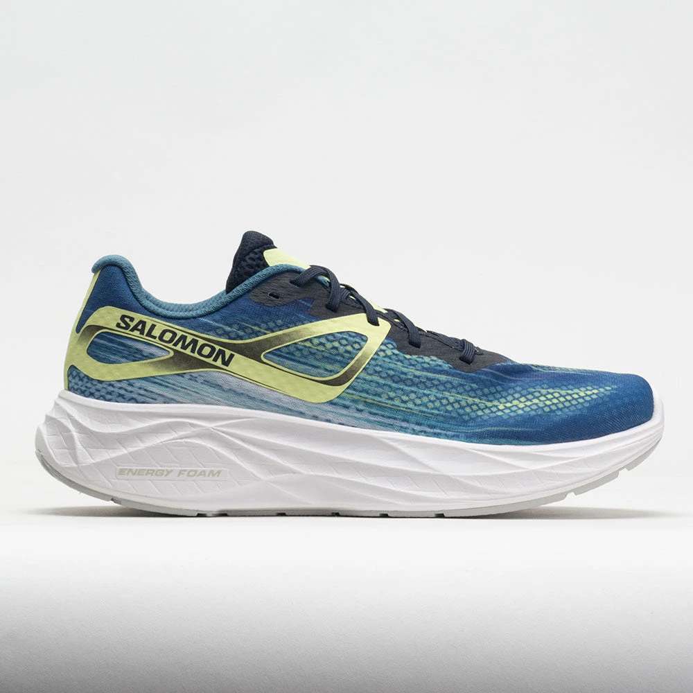 Salomon Aero Glide Men's Blue Ashes/Dark Sapphire/Sunny Lime 1 Salomon Aero Glide Men's Blue Ashes/Dark Sapphire/Sunny Lime