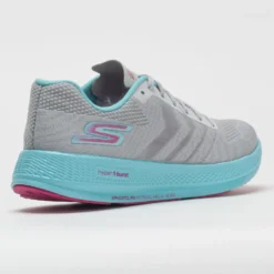 Skechers GOrun Razor+ Women's Gray/Aqua/Hot Pink -Active Foot Shop 045892 6