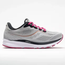 Saucony Ride 14 Women's Fog/Cherry