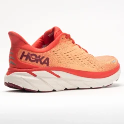 Hoka One One Clifton 8 Men's Fiesta/Blazing Orange -Active Foot Shop 046770 6
