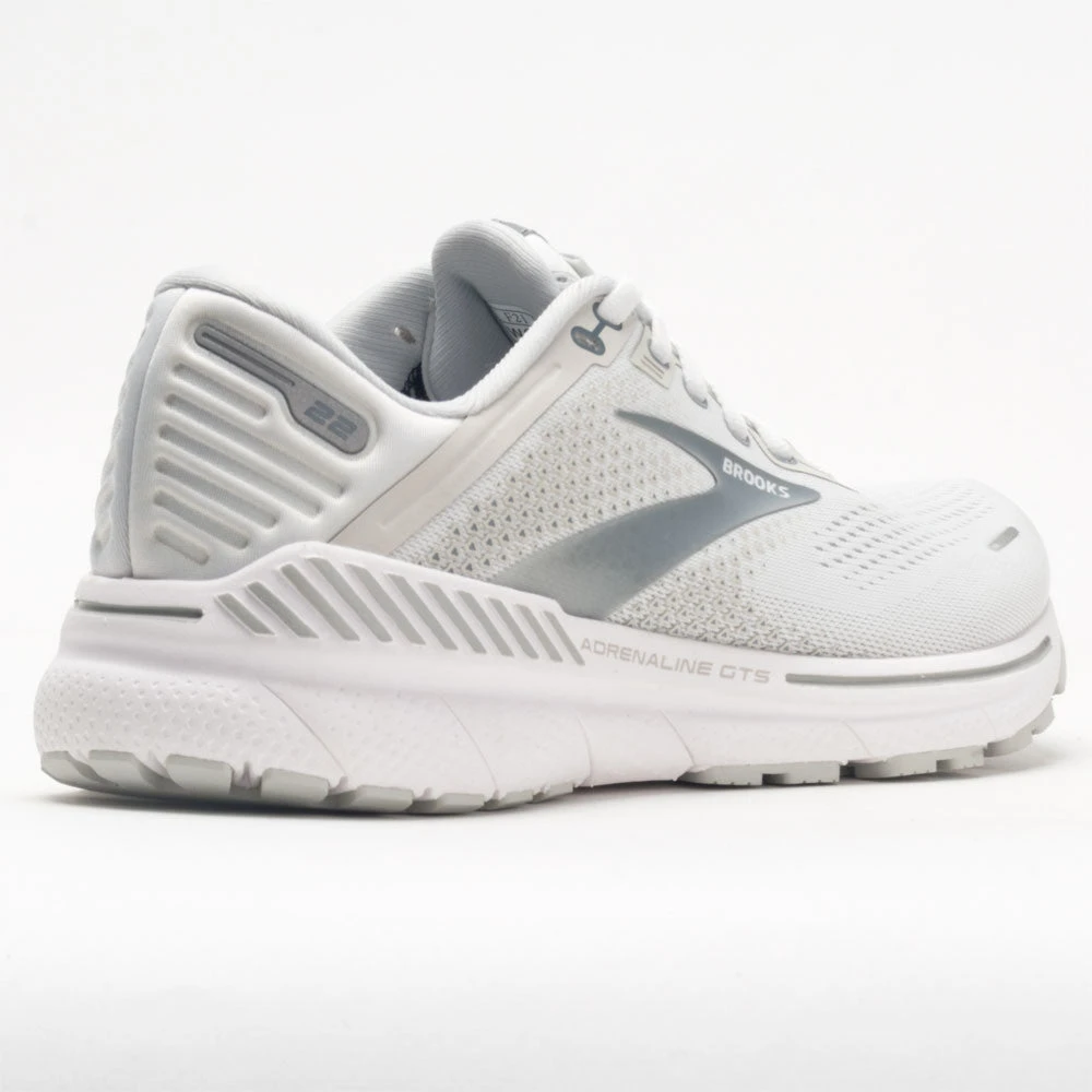 Brooks Adrenaline GTS 22 Women's White/Oyster/Primer Gray 6 Brooks Adrenaline GTS 22 Women's White/Oyster/Primer Gray - Image 6