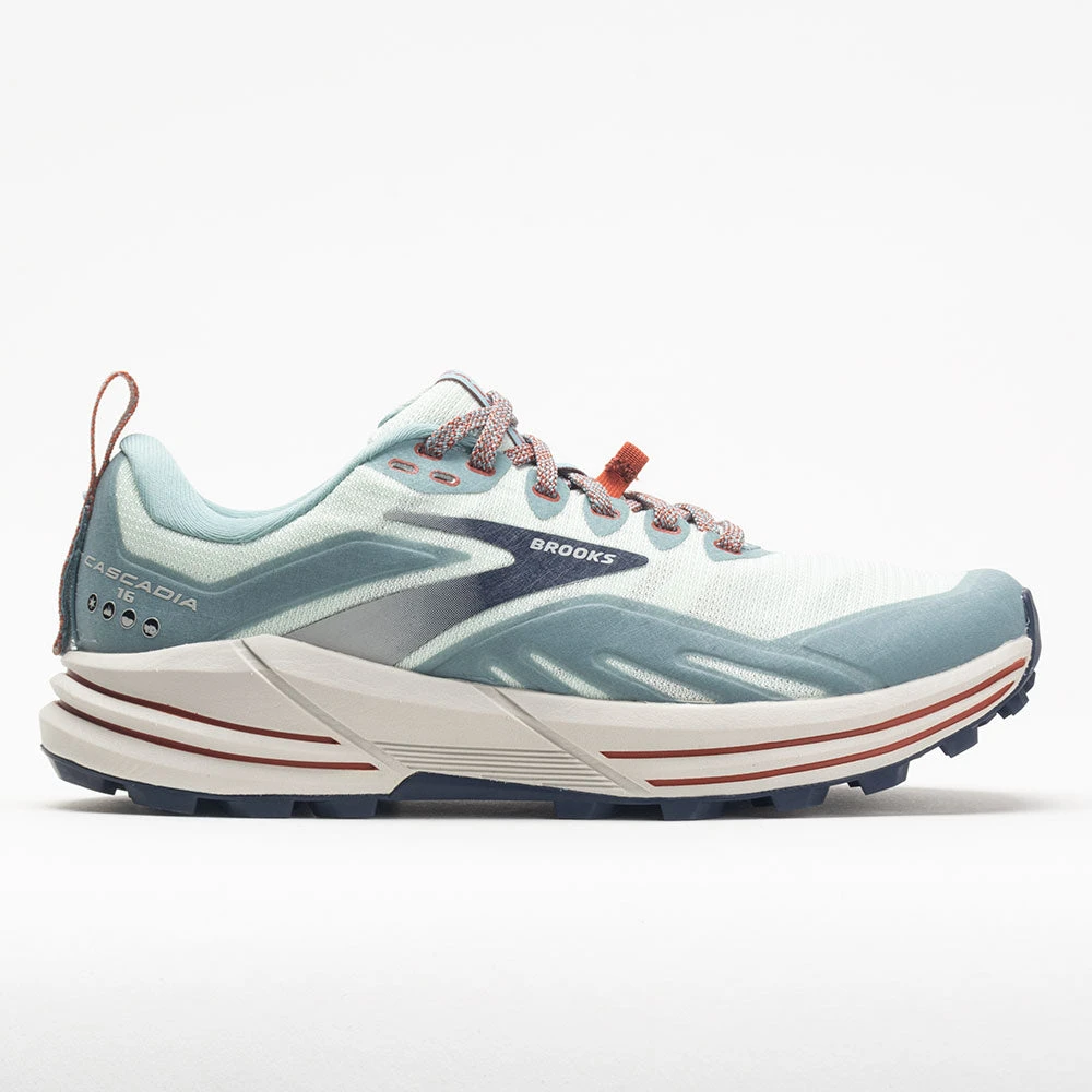 Brooks Cascadia 16 Women's Aqua/Tourmaline/Rooibos Tea 1 Brooks Cascadia 16 Women's Aqua/Tourmaline/Rooibos Tea