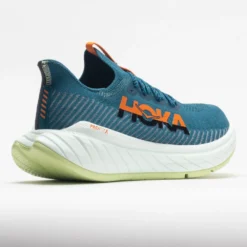 HOKA Carbon X 3 Men's Blue Coral/Black -Active Foot Shop 047717 6