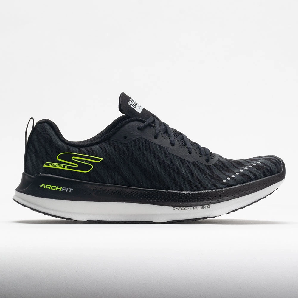 Skechers GOrun Razor Excess 2 Men's Black/White/Green 1 Skechers GOrun Razor Excess 2 Men's Black/White/Green