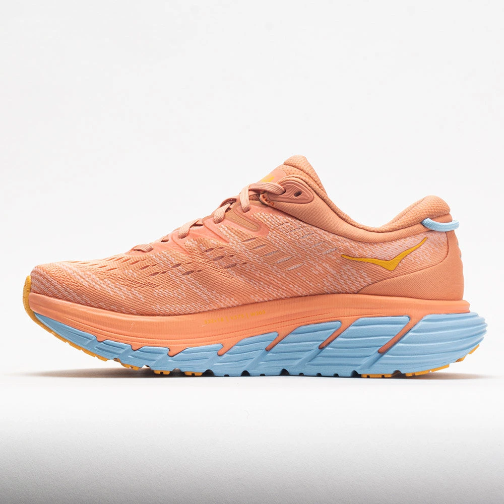 HOKA Gaviota 4 Women's Shell Coral/Peach Parfait 2 HOKA Gaviota 4 Women's Shell Coral/Peach Parfait - Image 2
