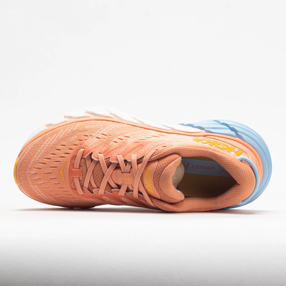 HOKA Gaviota 4 Women's Shell Coral/Peach Parfait 3 HOKA Gaviota 4 Women's Shell Coral/Peach Parfait - Image 3