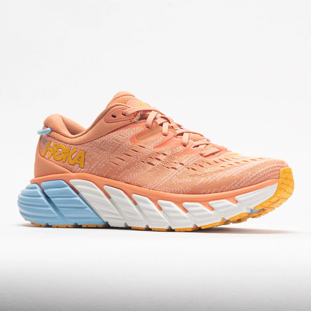 HOKA Gaviota 4 Women's Shell Coral/Peach Parfait 5 HOKA Gaviota 4 Women's Shell Coral/Peach Parfait - Image 5
