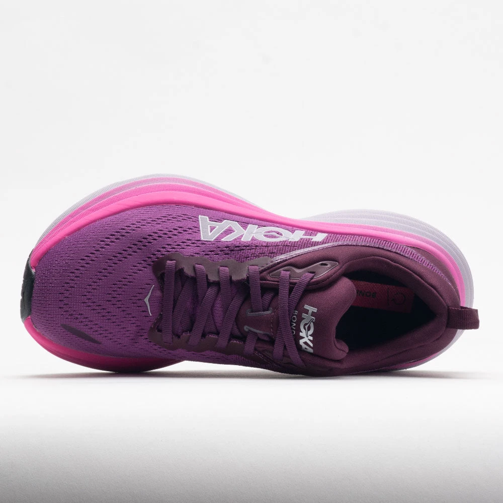 HOKA Bondi 8 Women's Beautyberry/Grape Wine 3 HOKA Bondi 8 Women's Beautyberry/Grape Wine - Image 3