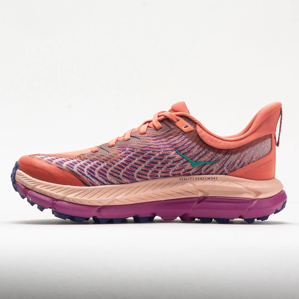 HOKA Mafate Speed 4 Women's Camellia/Peach Parfait 2 HOKA Mafate Speed 4 Women's Camellia/Peach Parfait - Image 2