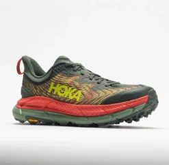 HOKA Mafate Speed 4 Men's Thyme/Fiesta -Active Foot Shop 048635 5