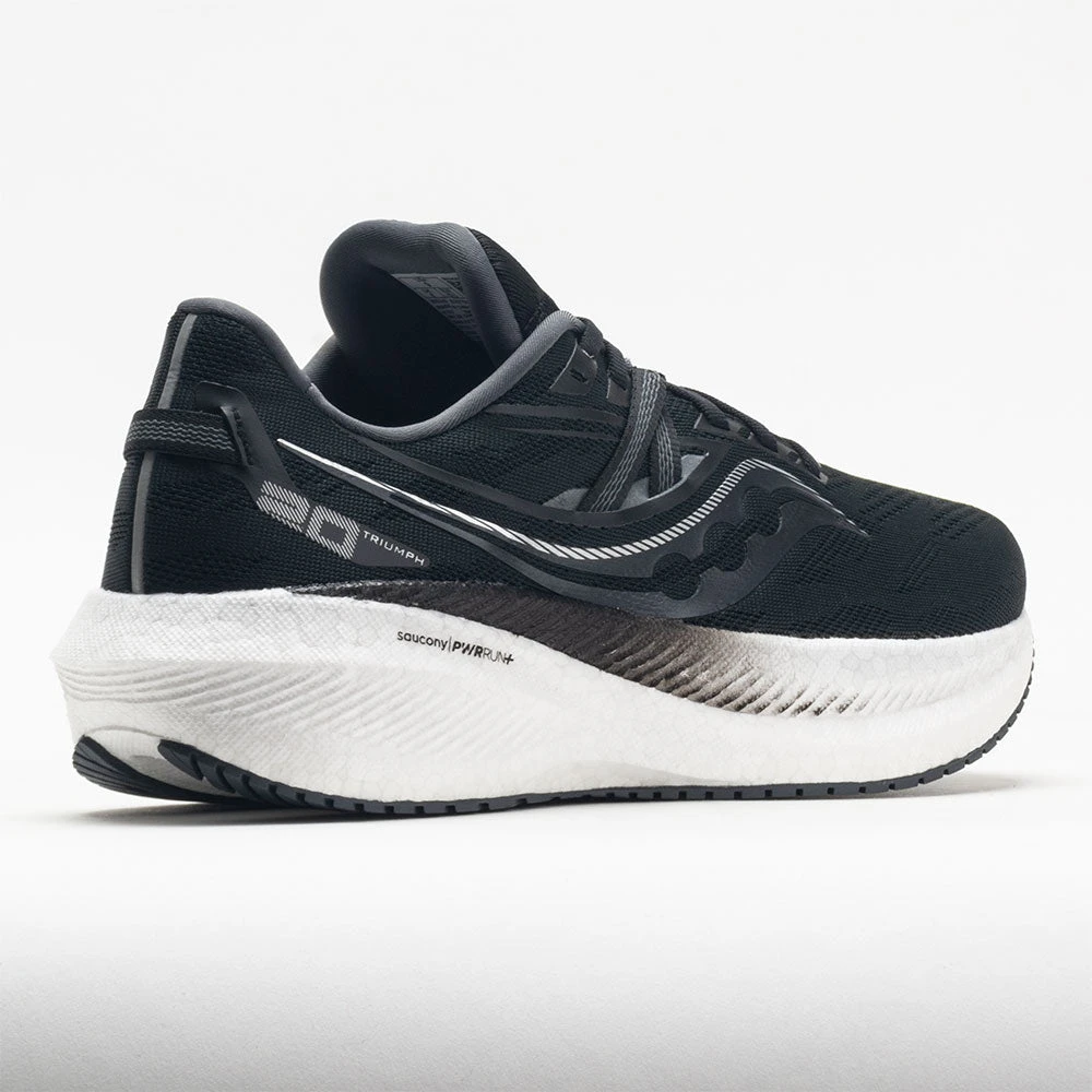Saucony Triumph 20 Men's Black/White 6 Saucony Triumph 20 Men's Black/White - Image 6