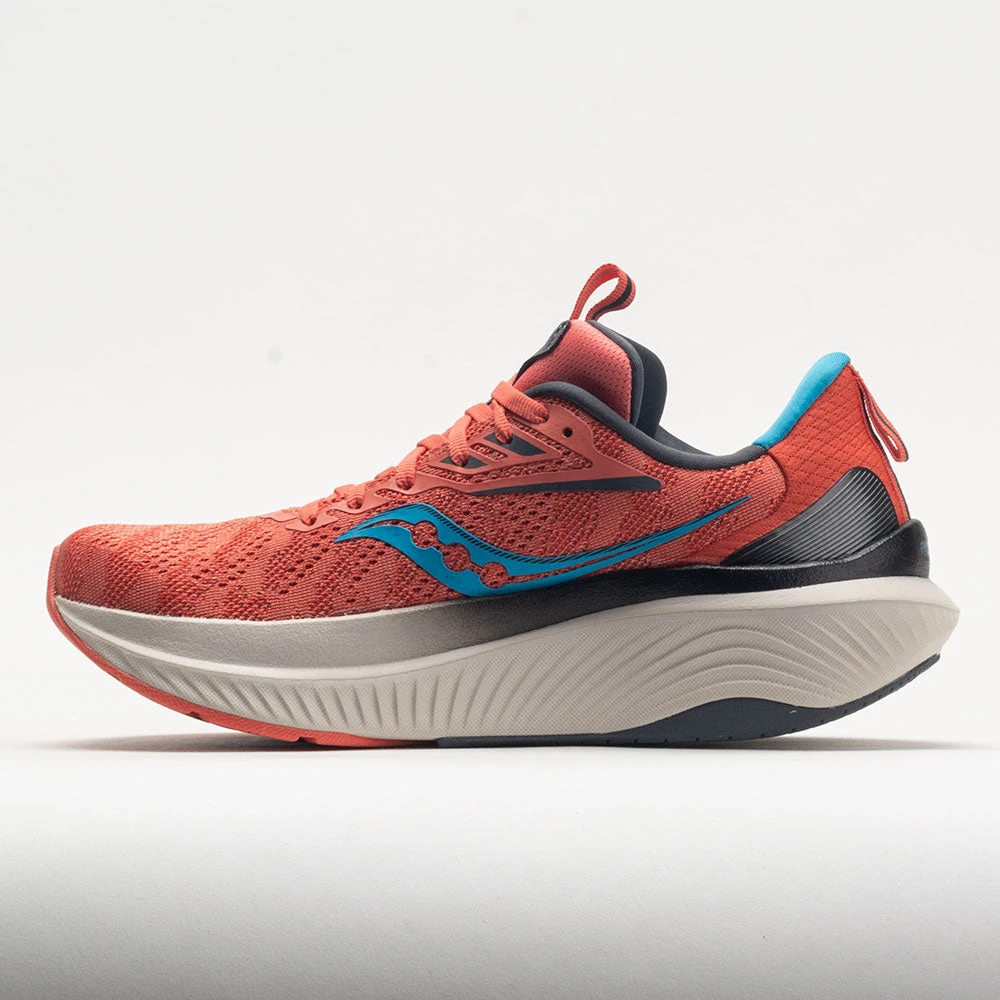 Saucony Echelon 9 Women's Coral/Ocean 2 Saucony Echelon 9 Women's Coral/Ocean - Image 2