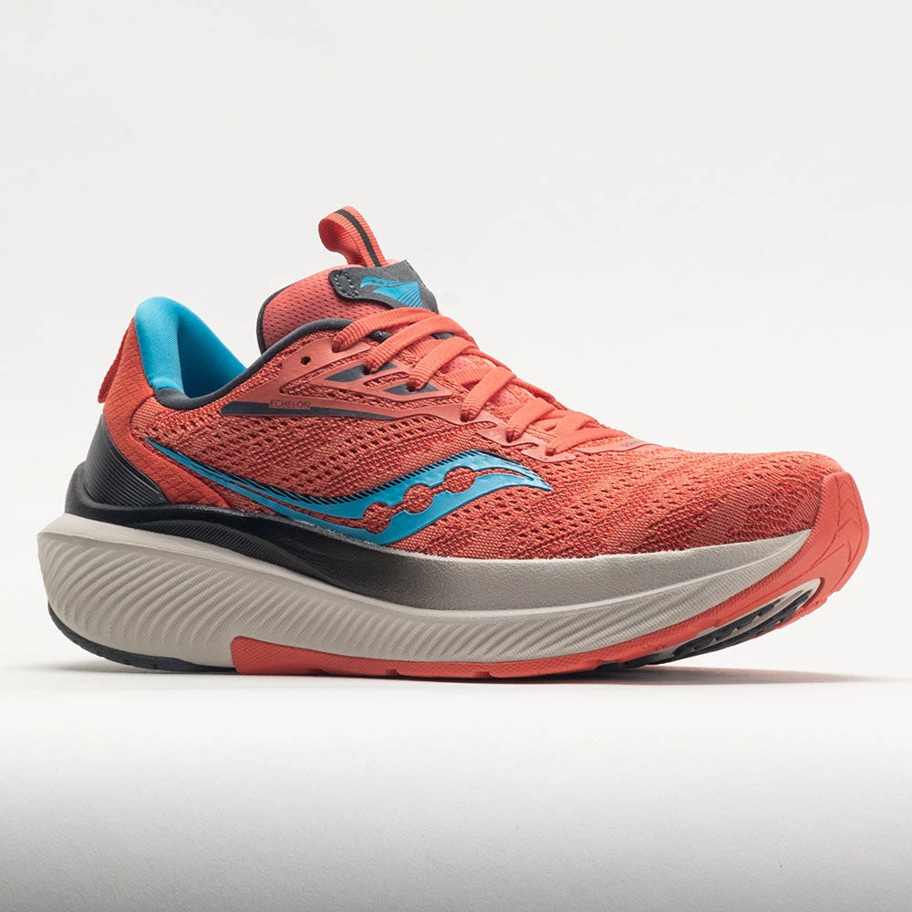 Saucony Echelon 9 Women's Coral/Ocean 5 Saucony Echelon 9 Women's Coral/Ocean - Image 5