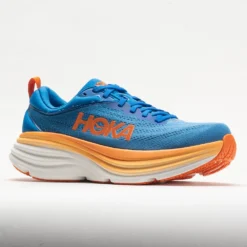 HOKA Bondi 8 Men's Coastal Sky/Vibrant Orange -Active Foot Shop 049225 5