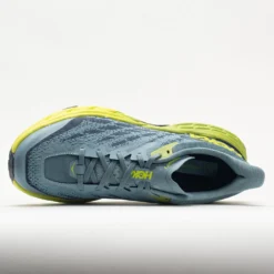 HOKA Speedgoat 5 Men's Stone Blue/Dark Citron -Active Foot Shop 049271 2