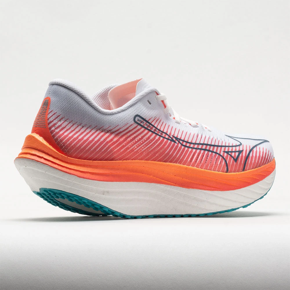 Mizuno Wave Rebellion Pro Men's White/Silver 6 Mizuno Wave Rebellion Pro Men's White/Silver - Image 6