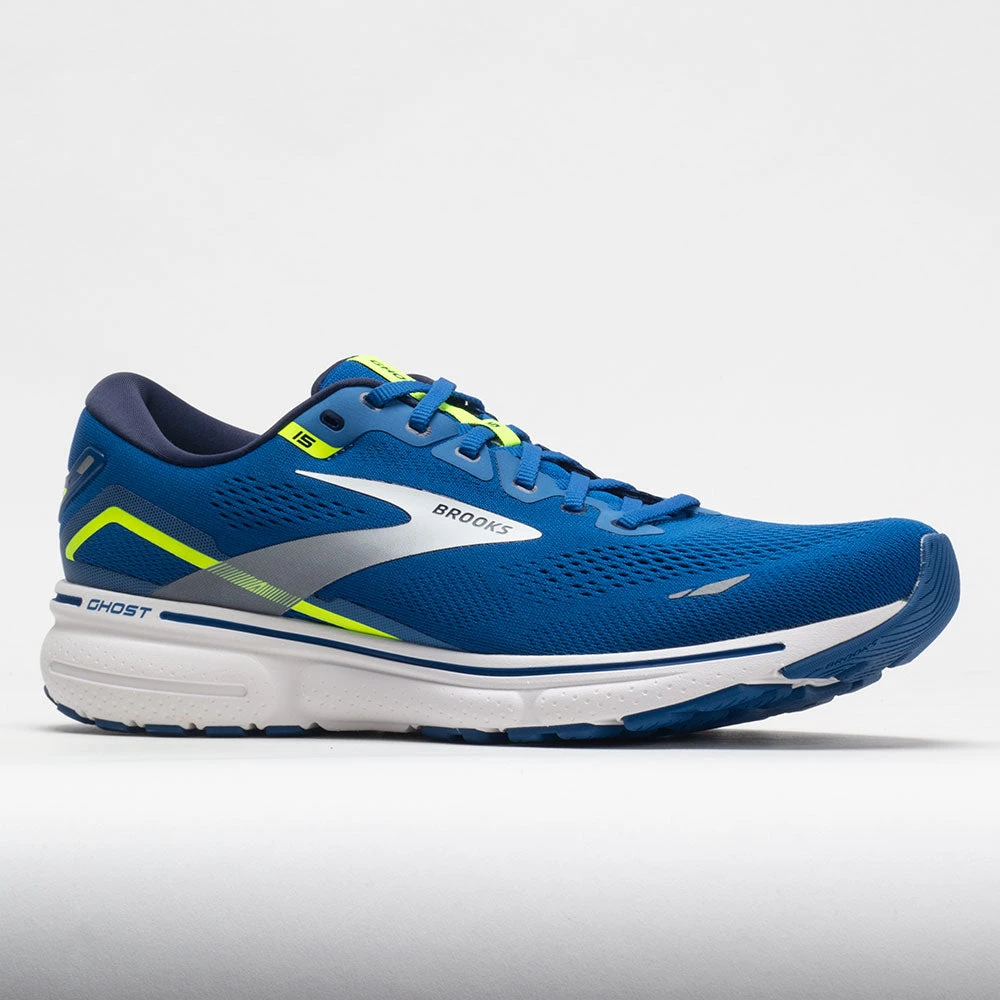 Brooks Ghost 15 Men's Blue/Nightlife/White 5 Brooks Ghost 15 Men's Blue/Nightlife/White - Image 5