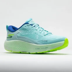 Skechers GoRun Max Road 6 Women's Blue/Lime -Active Foot Shop 049885 5