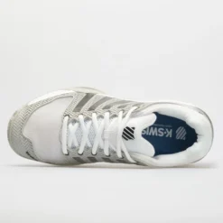 K-Swiss Hypercourt Express Men's Glacier Gray/White/Silver -Active Foot Shop 114250 2