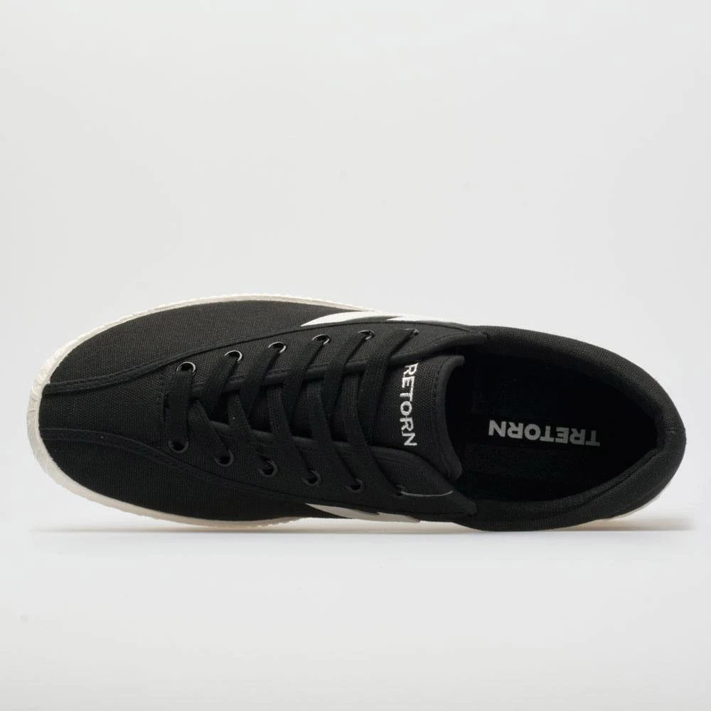 Tretorn Nylite Plus Canvas Women's Black/Black/White 3 Tretorn Nylite Plus Canvas Women's Black/Black/White - Image 3