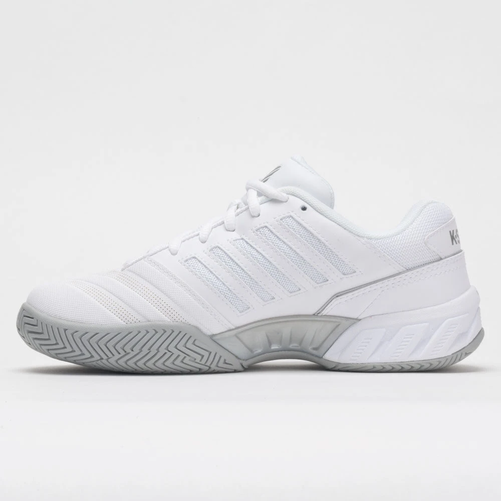 K-Swiss Bigshot Light 4 Women's White/High-Rise/Silver 2 K-Swiss Bigshot Light 4 Women's White/High-Rise/Silver - Image 2