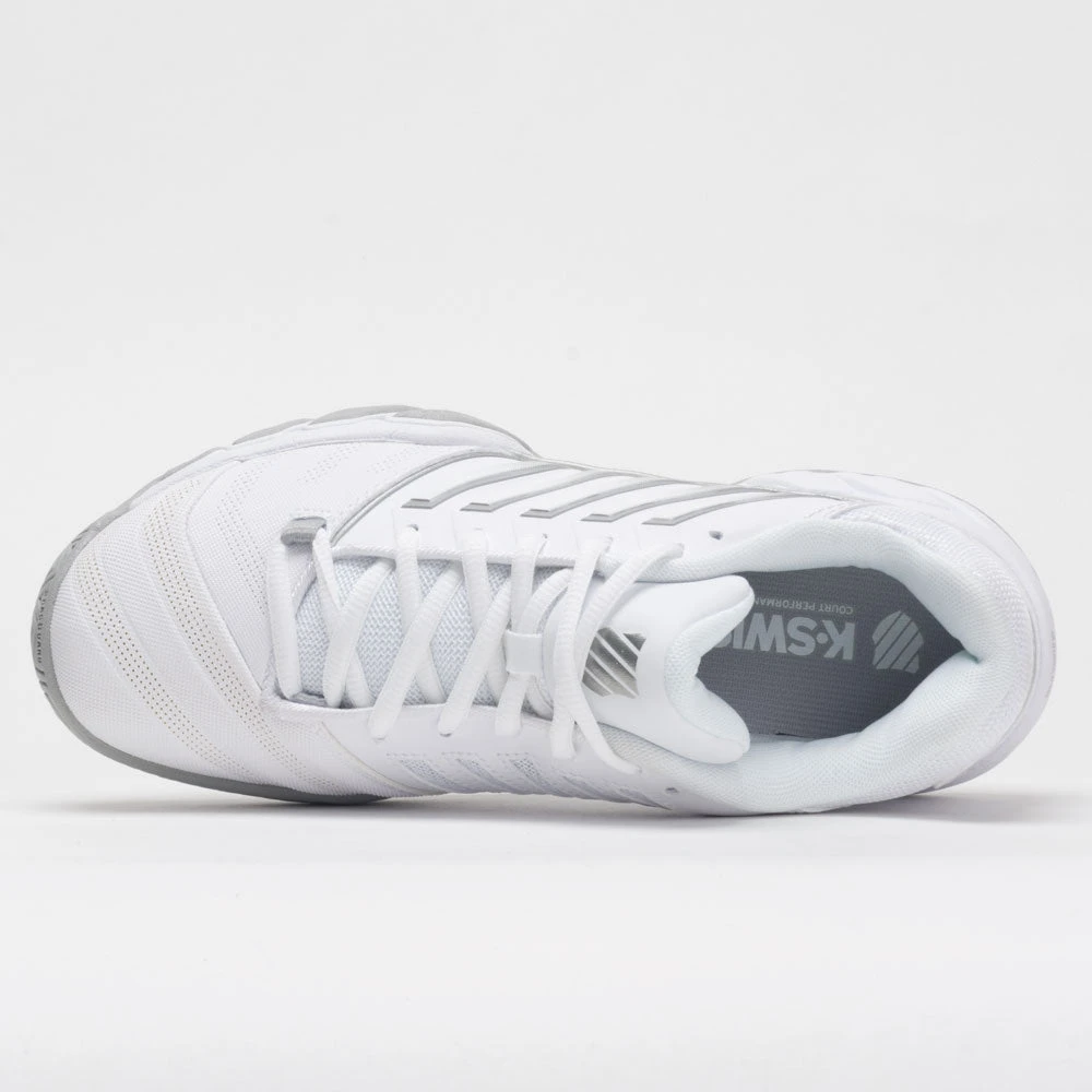 K-Swiss Bigshot Light 4 Women's White/High-Rise/Silver 3 K-Swiss Bigshot Light 4 Women's White/High-Rise/Silver - Image 3