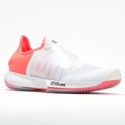 Wilson Kaos Mirage Women's White/Fiery Coral/Soothing Sea -Active Foot Shop 116341 5