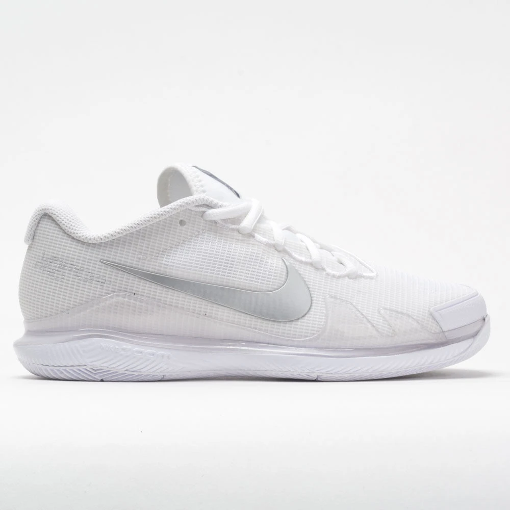 Nike Air Zoom Vapor Pro Women's White/Metallic Silver 1 Nike Air Zoom Vapor Pro Women's White/Metallic Silver