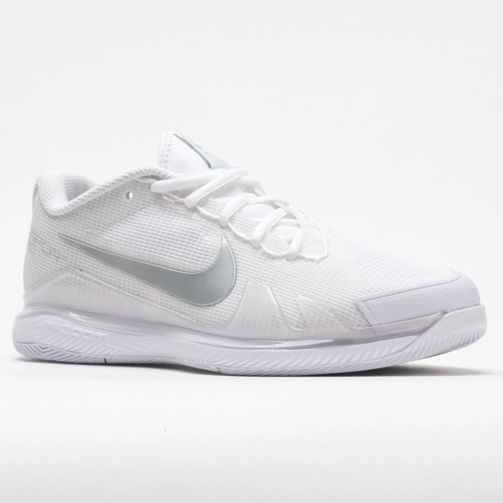 Nike Air Zoom Vapor Pro Women's White/Metallic Silver 5 Nike Air Zoom Vapor Pro Women's White/Metallic Silver - Image 5