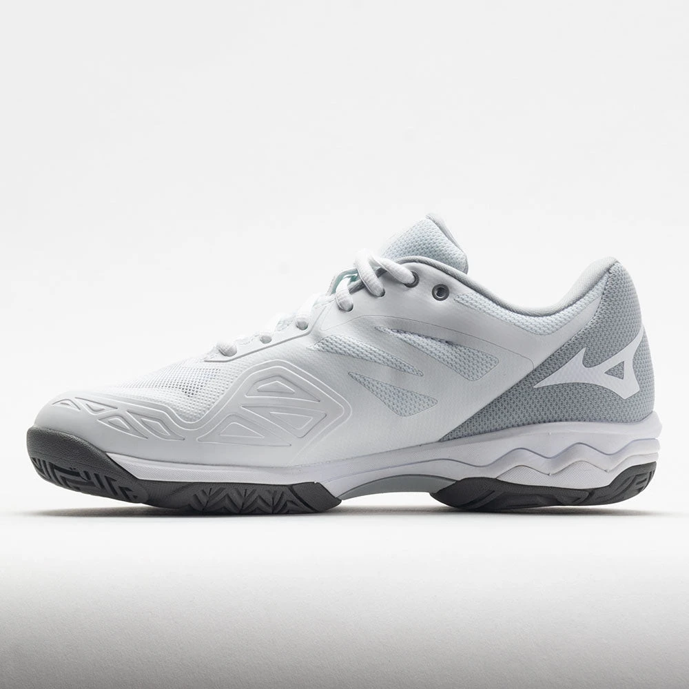 Mizuno Wave Exceed Light AC Women's White/Silver 2 Mizuno Wave Exceed Light AC Women's White/Silver - Image 2
