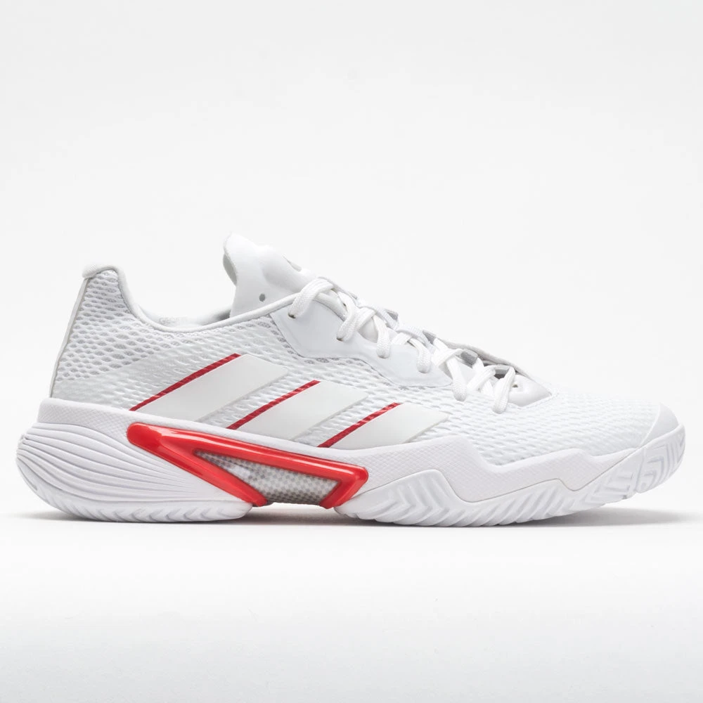 Adidas Barricade Women's White/Silver Metallic/Grey 1 Adidas Barricade Women's White/Silver Metallic/Grey