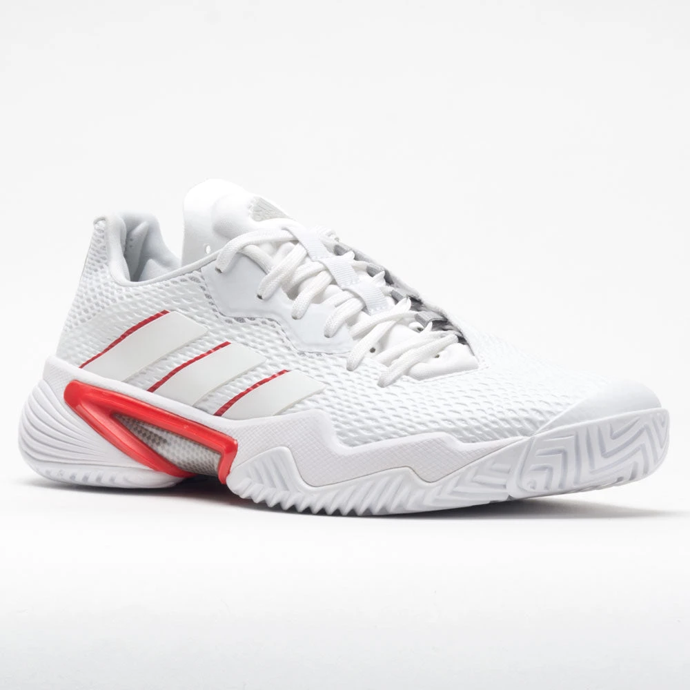 Adidas Barricade Women's White/Silver Metallic/Grey 5 Adidas Barricade Women's White/Silver Metallic/Grey - Image 5