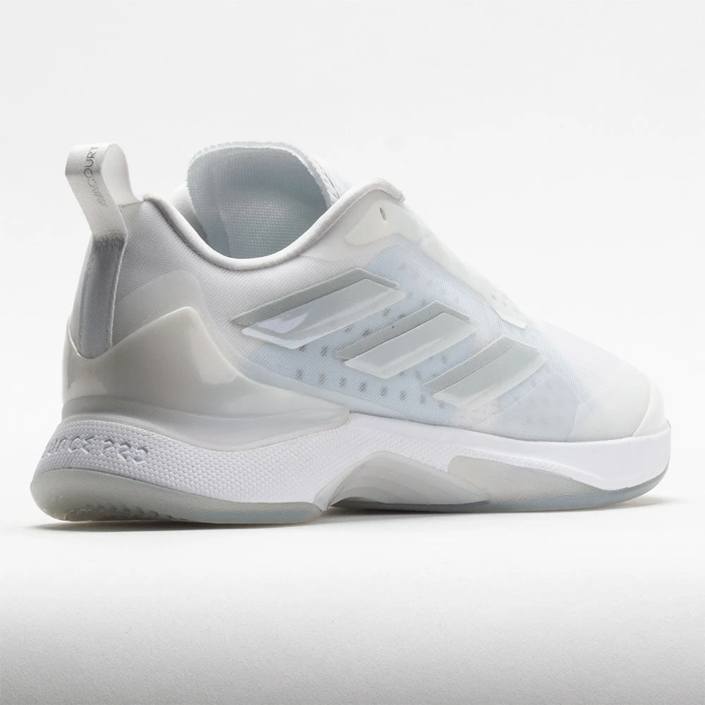 Adidas AvaCourt Women's White/White/Silver Metallic 6 Adidas AvaCourt Women's White/White/Silver Metallic - Image 6