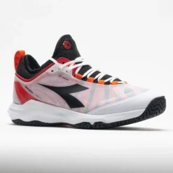 Diadora Speed Blushield Fly AG Men's White/Black/Fiery Red -Active Foot Shop 116607 5