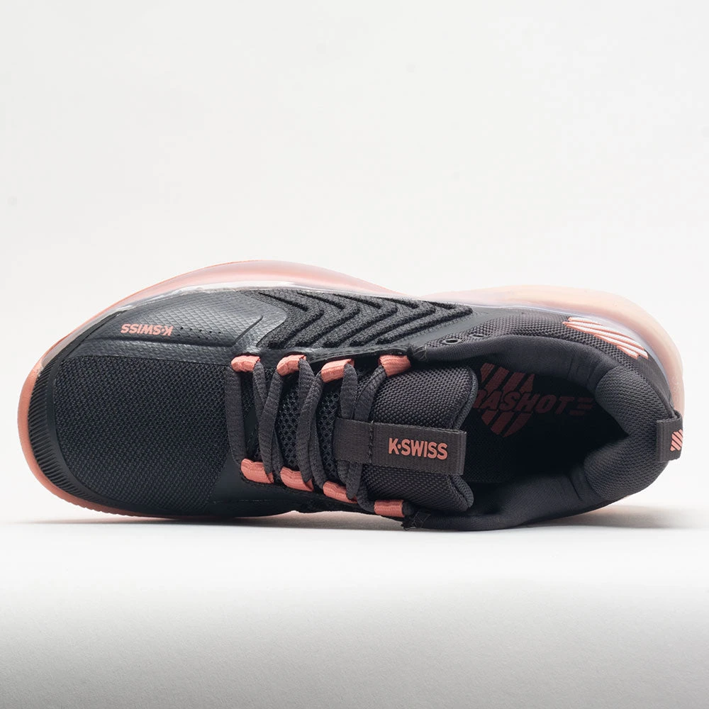 K-Swiss Ultrashot 3 Women's Asphalt/Peach Amber/White 3 K-Swiss Ultrashot 3 Women's Asphalt/Peach Amber/White - Image 3