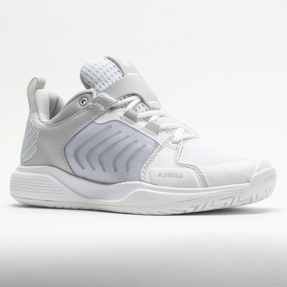 K-Swiss Ultrashot Team Women's White/Lunar Rock/Silver 5 K-Swiss Ultrashot Team Women's White/Lunar Rock/Silver - Image 5