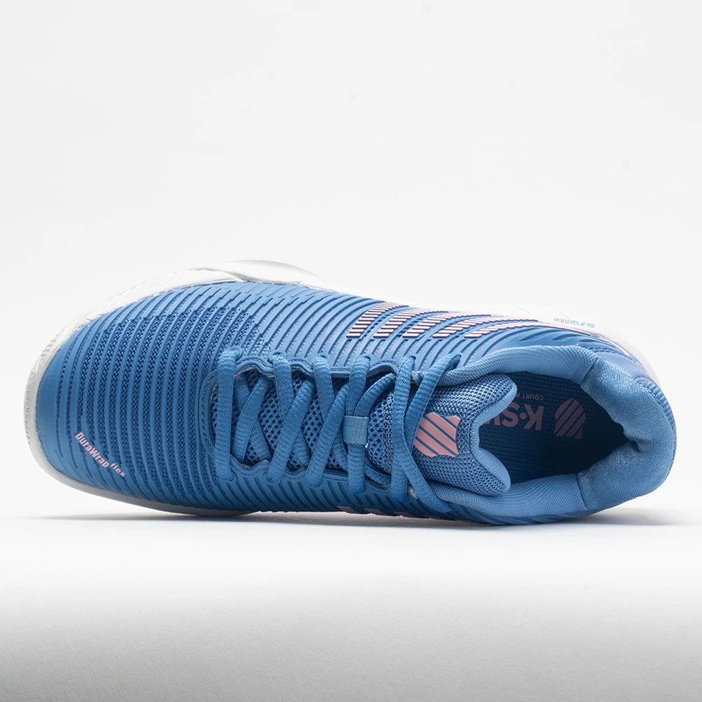 K-Swiss Hypercourt Express 2 Women's Silver Lake Blue/Wht/Orchid Pink 3 K-Swiss Hypercourt Express 2 Women's Silver Lake Blue/Wht/Orchid Pink - Image 3