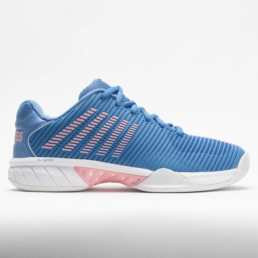 K-Swiss Hypercourt Express 2 Women's Silver Lake Blue/Wht/Orchid Pink 1 K-Swiss Hypercourt Express 2 Women's Silver Lake Blue/Wht/Orchid Pink