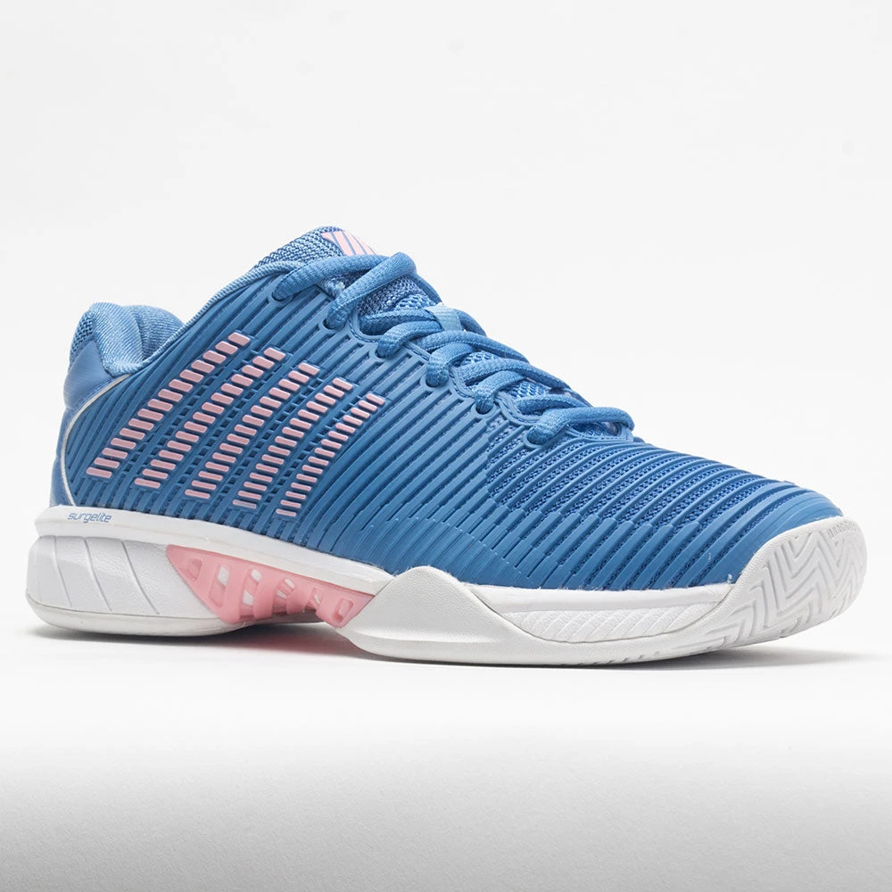 K-Swiss Hypercourt Express 2 Women's Silver Lake Blue/Wht/Orchid Pink 5 K-Swiss Hypercourt Express 2 Women's Silver Lake Blue/Wht/Orchid Pink - Image 5