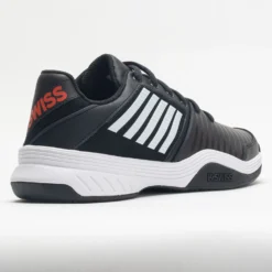 K-Swiss Court Express Men's Jet Black/White/Spicy Orange 11 K-Swiss Court Express Men's Jet Black/White/Spicy Orange -Active Foot Shop 116677 6