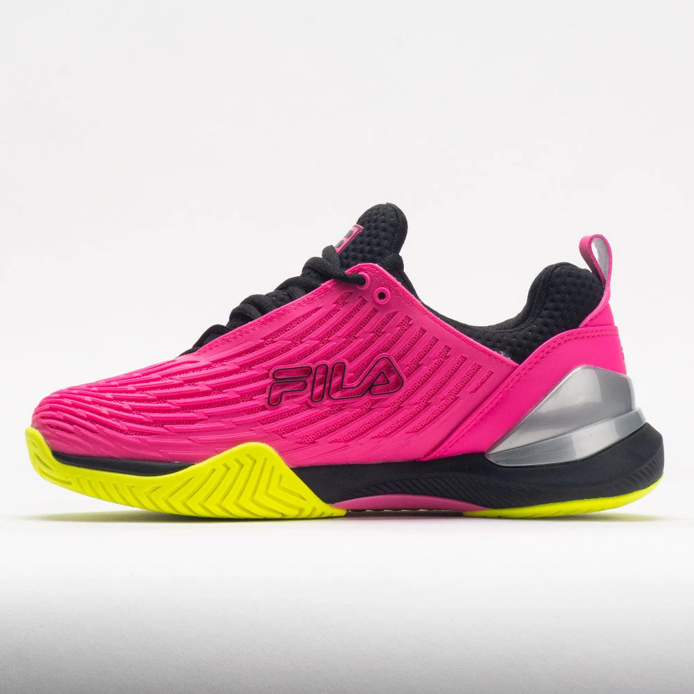 Fila Speedserve Energized Women's Knockout Pink/Safety Yellow/Black 2 Fila Speedserve Energized Women's Knockout Pink/Safety Yellow/Black - Image 2