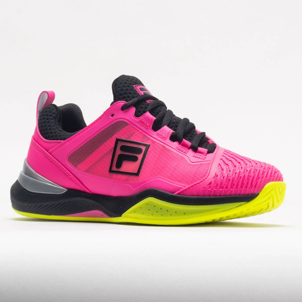 Fila Speedserve Energized Women's Knockout Pink/Safety Yellow/Black 5 Fila Speedserve Energized Women's Knockout Pink/Safety Yellow/Black - Image 5