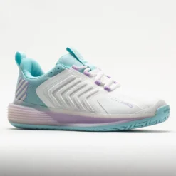 K-Swiss Ultrashot 3 Women's Brilliant White/Angel Blue/Sheer Lilac -Active Foot Shop 116899 5
