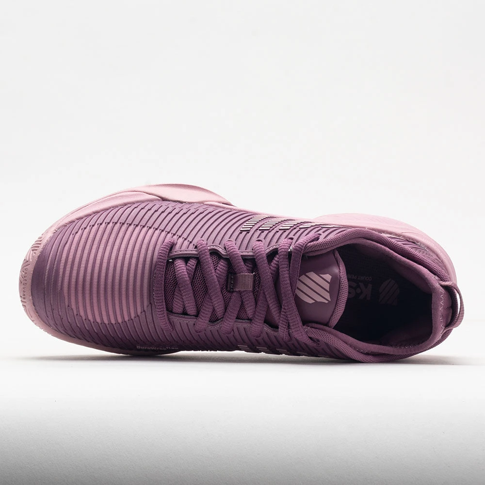 K-Swiss Hypercourt Supreme Women's Grape Nectar/Cameo Pink 3 K-Swiss Hypercourt Supreme Women's Grape Nectar/Cameo Pink - Image 3