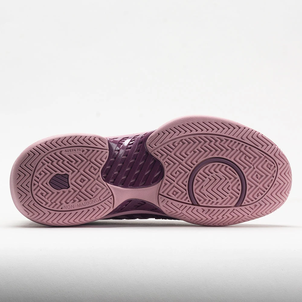 K-Swiss Hypercourt Supreme Women's Grape Nectar/Cameo Pink 4 K-Swiss Hypercourt Supreme Women's Grape Nectar/Cameo Pink - Image 4
