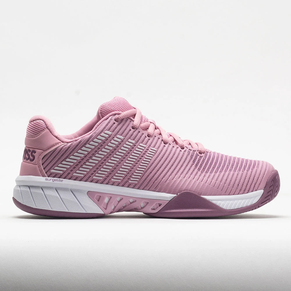 K-Swiss Hypercourt Express 2 Women's Cameo Pink/Grape Nectar/Orchid 1 K-Swiss Hypercourt Express 2 Women's Cameo Pink/Grape Nectar/Orchid