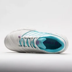 K-Swiss Bigshot Light 4 Women's Brilliant WhiteAngel Blue/Sheer Lilac -Active Foot Shop 116921 2