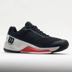 Wilson Rush Pro 4.0 Men's Black/White/Poppy Red -Active Foot Shop 116934 5