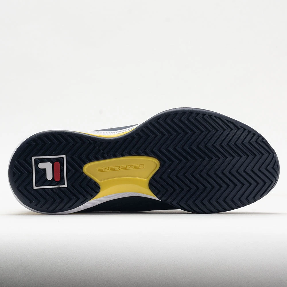 Fila Speedserve Energized Men's Navy/Buttercup/White 4 Fila Speedserve Energized Men's Navy/Buttercup/White - Image 4