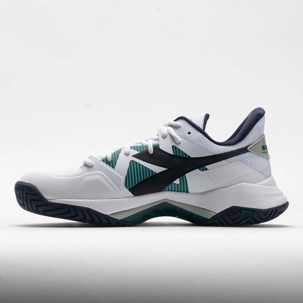 Diadora B.Icon 2 AG Men's White/Black/Blue Corsair 2 Diadora B.Icon 2 AG Men's White/Black/Blue Corsair - Image 2